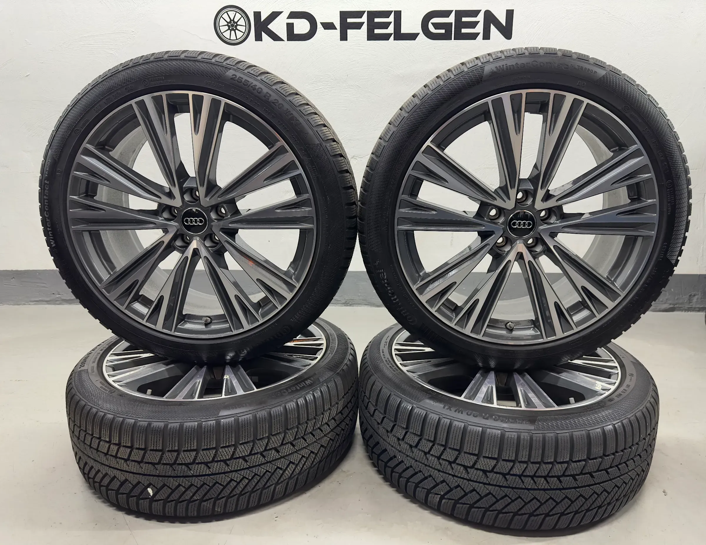 Original Audi A6 S6 4K 20 Zoll Winterräder Alufelgen S Line Felgen 4K0601025J - Bild 1