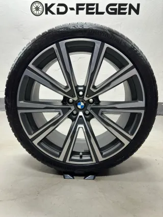 Original BMW 746 22 Zoll X5 G05 X6 G06 Winterräder Styling V-Speiche 746 Felgen - Bild 5