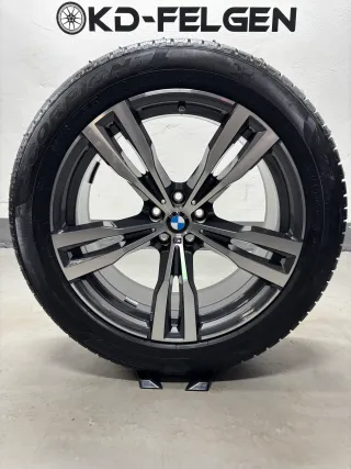 Original BMW Styling M754 X7 G07 21 Zoll Winterräder Alufelgen M Doppelspeiche - Bild 4