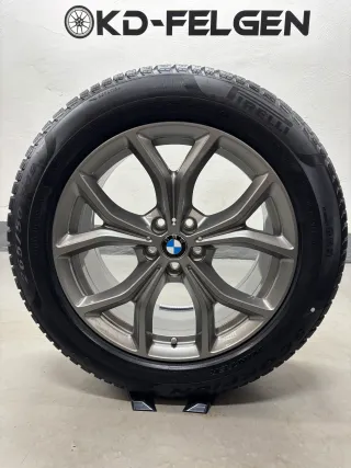 Original BMW X5 G05 X6 G06 Styling V-Speiche 734 19 Zoll Winterräder Alufelgen - Bild 3
