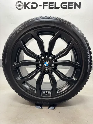 Original BMW X3 G01 X4 G02 20 Zoll Winterräder Styling Y-Speiche 695 Alufelgen - Bild 3
