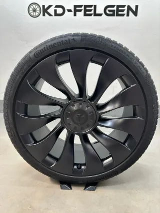 Original Tesla Model Y 21 Zoll Allwetter Überturbinen Alufelge 1188226-00-C neu - Bild 2