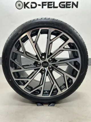 Original Audi A8 S8 4N 21 Zoll Sommerräder Sommerreifen 4N0601025AF Alufelgen - Bild 5