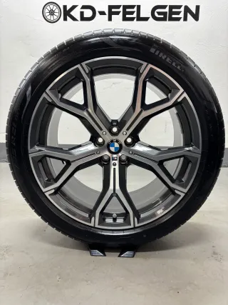 Original BMW X5 G05 X6 G06 M741 21 Zoll Sommerräder Alufelgen M Y-Speiche 741M - Bild 3