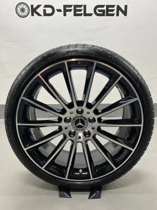 Original Mercedes 20 Zoll E-Klasse AMG W213 S213 Sommerräder A2134012200 Felgen - Bild 2