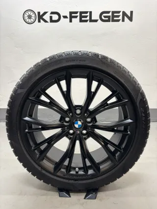 Original BMW 5er G30 G31 8er G14 G15 M786 19 Zoll Winterräder M Performance RDK - Bild 4