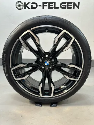 Original BMW M718 X3 G01 X4 G02 21 Zoll Sommerräder Styling M Doppelspeiche 718 - Bild 5