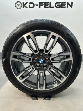Original BMW 5er i5 G60 G61 935M 19 Zoll Winterräder M935 5A324E0 Alufelgen - Bild 3