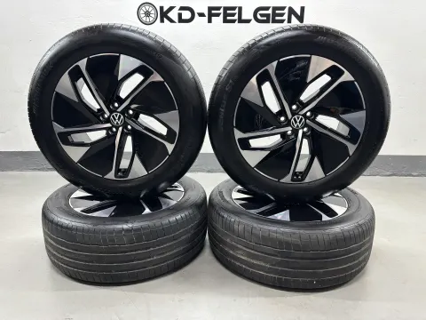 Background image for Original VW ID4 ID.5 19 Zoll Leon Sommerräder Sommerreifen 11A601025 neu Felgen