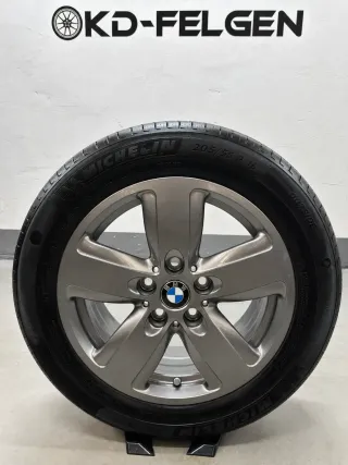Original BMW 1er F40 2er F44 16 Zoll Sommerräder Styling Sternspeiche 517 Felgen - Bild 3