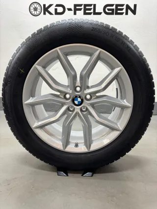 Original BMW X5 G05 X6 G06 Styling V-Speiche 735 19 Zoll Winterräder Alufelgen - Bild 5