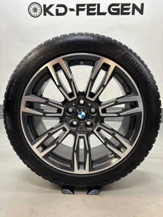 Original BMW 5er i5 G60 G61 935M 19 Zoll Winterräder M935 5A324E0 Alufelgen - Bild 4
