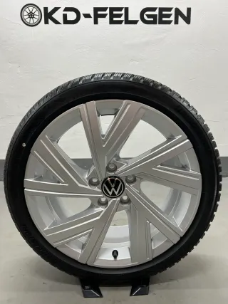 Original VW Golf 8 18 Zoll Bergamo Winterräder GTI GTD GTE VIII 5H0601025AE Felgen - Bild 4