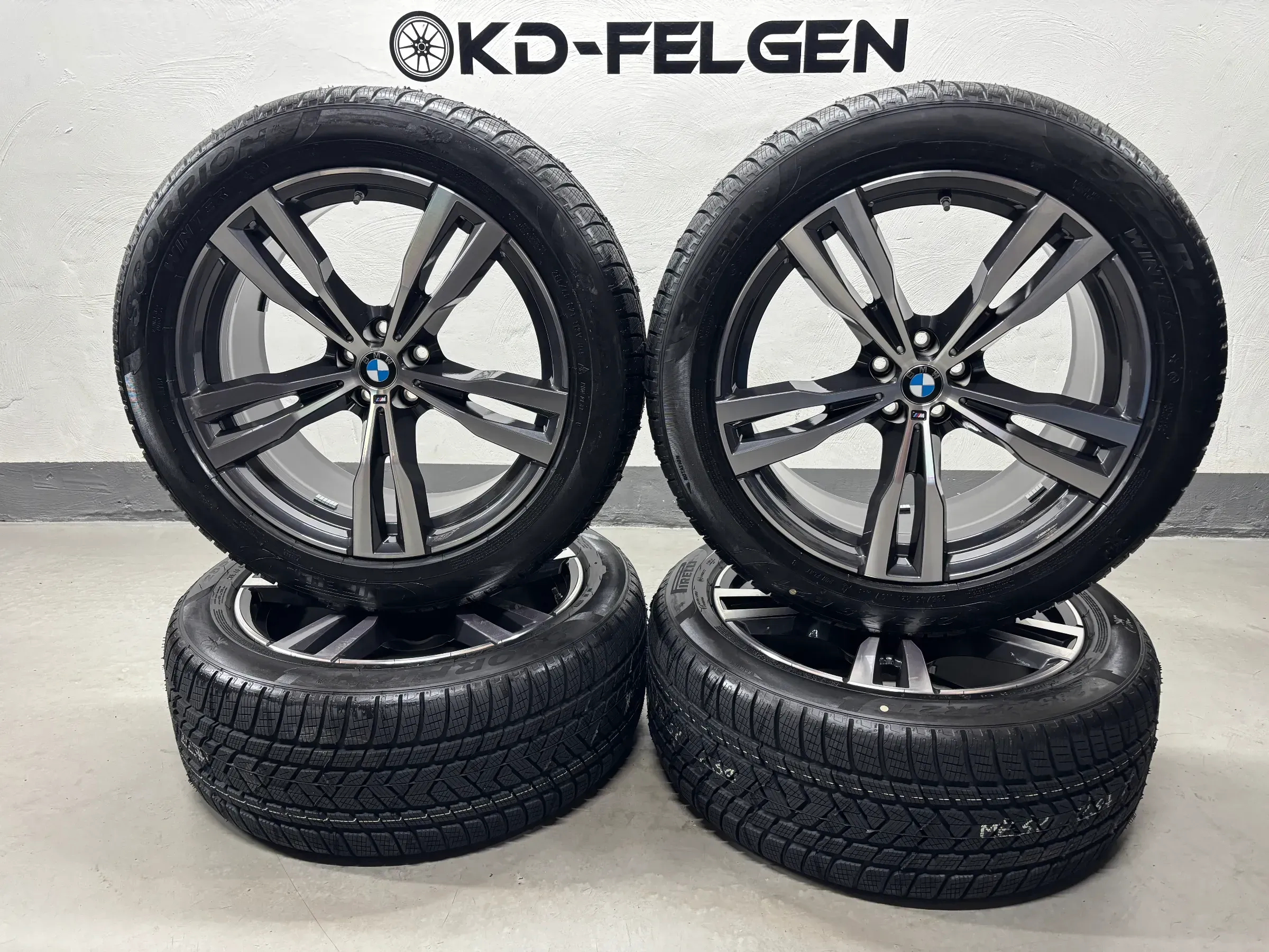 Original BMW Styling M754 X7 G07 21 Zoll Winterräder Alufelgen M Doppelspeiche - Bild 1