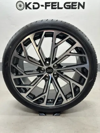 Original Audi A8 S8 4N 21 Zoll Sommerräder Sommerreifen 4N0601025AF Alufelgen - Bild 2
