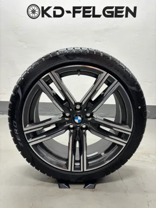Original BMW M727 8er G14 G15 G16 19 Zoll Winterräder Styling 727 M Winterreifen - Bild 4