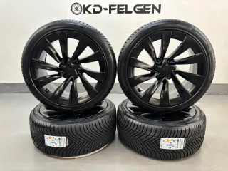 Original Tesla Model Y 20 Zoll Ganzjahresreifen Allwetter Helix 2188222-00-A Juniper - Bild 1