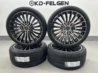 Original Mercedes C-Klasse W206 S206 19 Zoll AMG Sommerräder A2064011900 Felgen - Bild 1