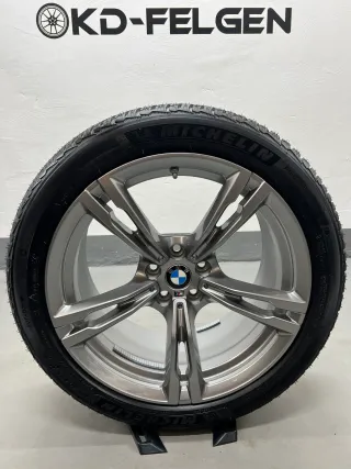 Original BMW M705 M5 F90 19 Zoll Winterräder Styling M Doppelspeiche 705M Felgen - Bild 2