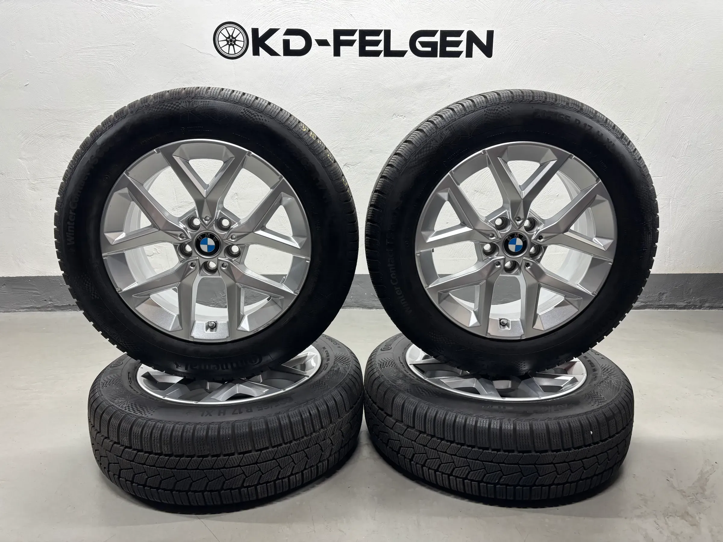 Original BMW X1 U11 Y-Speiche 896 Mini U25 Conutryman 17 Zoll Winterräder Alufelgen 36116898299 - Bild 1