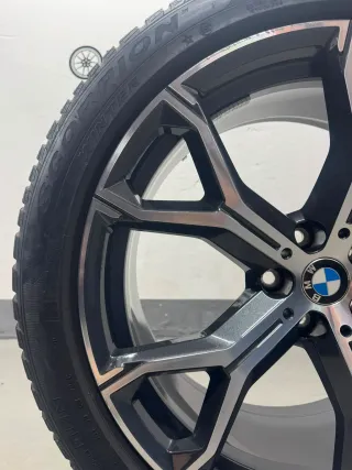 Original BMW X5 G05 X6 G06 M741 21 Zoll Winterräder Alufelgen M Y-Speiche 741M - Bild 7