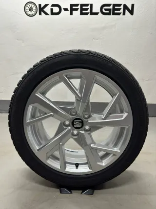 Original Seat Ibiza 6F 17 Zoll Winterräder Winterreifen Felgen 6F0601025AA neu - Bild 2