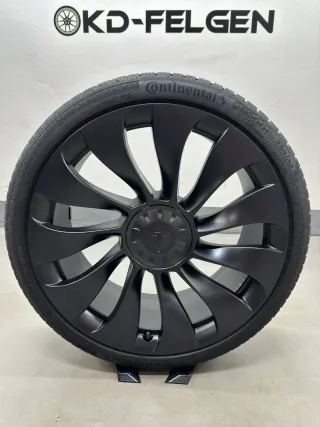 Original Tesla Model Y 21 Zoll Allwetter Überturbinen Alufelge 1188226-00-C neu - Bild 5