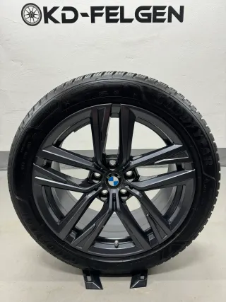 Original BMW Doppelspeiche Styling 853 18 Zoll Winterräder i4 4er G26 Felgen - Bild 4