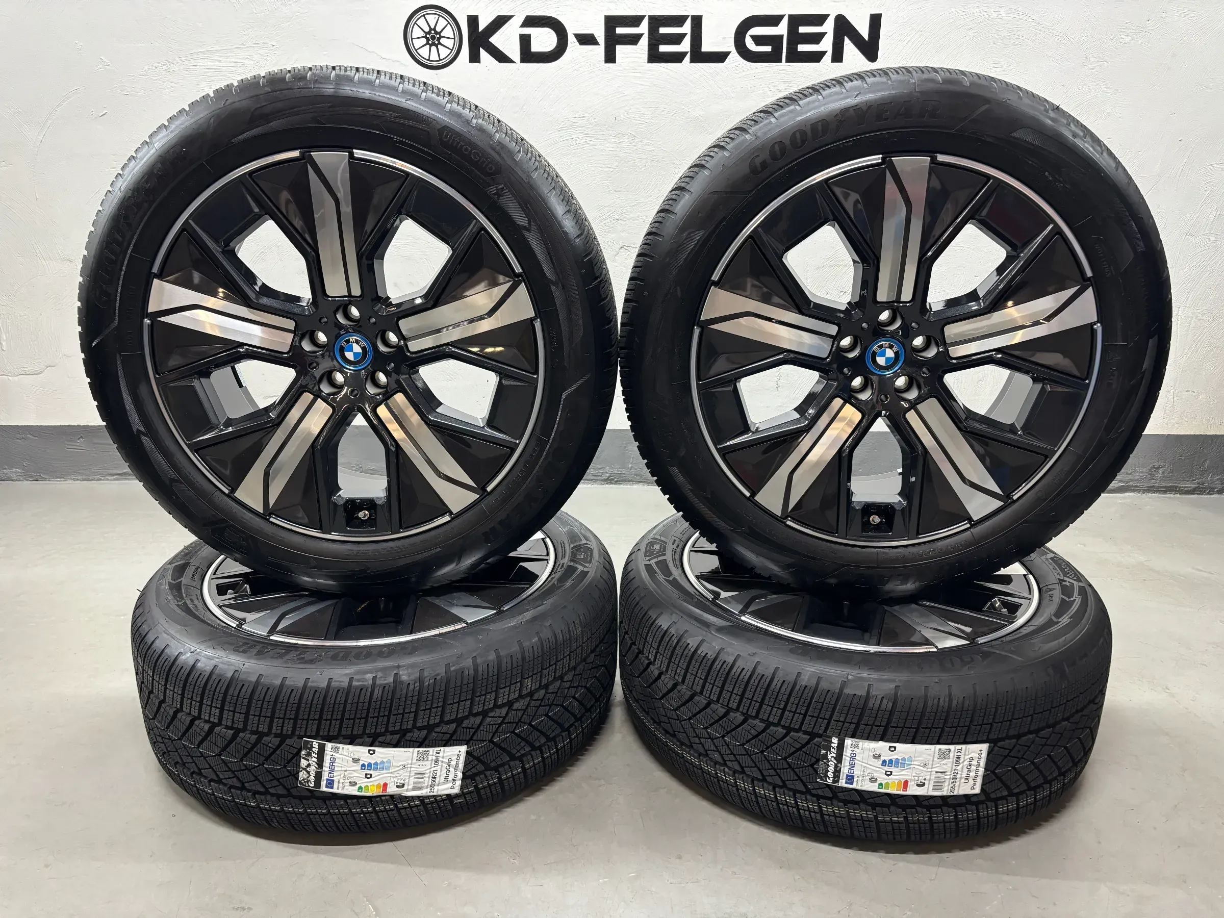Original BMW iX i20 21 Zoll Styling 1011 Winterräder Alufelgen 5A41F90 Felgen - Bild 1