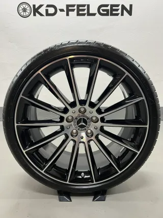 Original Mercedes 20 Zoll E-Klasse AMG W213 S213 Sommerräder A2134012200 Felgen - Bild 5