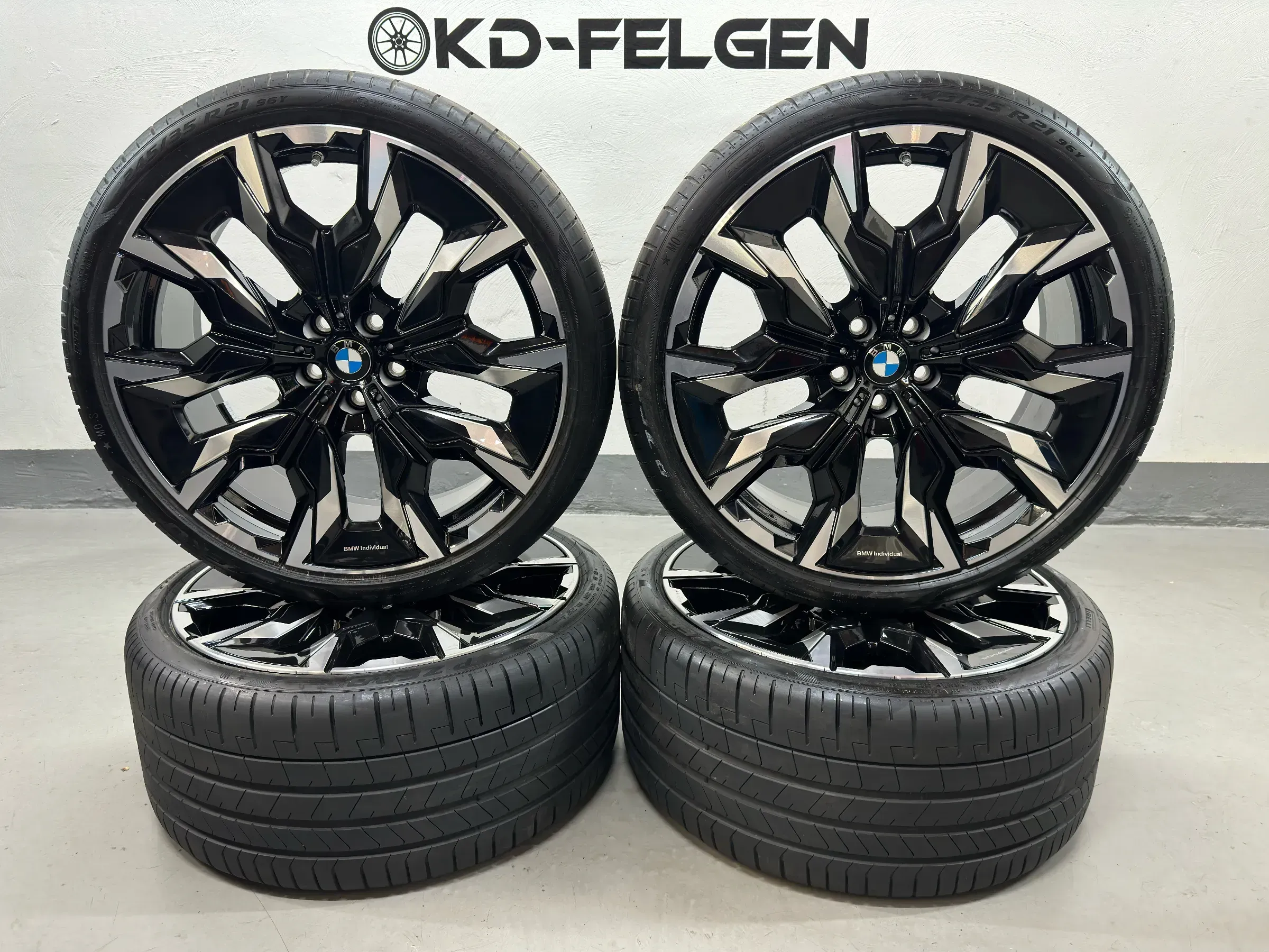 Original BMW 5er G60 G61 954I 21 Zoll Sommerräder Styling 954I 5A32502 Felgen - Bild 1