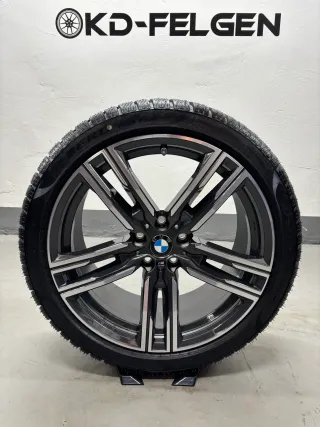Original BMW M727 8er G14 G15 G16 19 Zoll Winterräder Styling 727 M Winterreifen - Bild 3