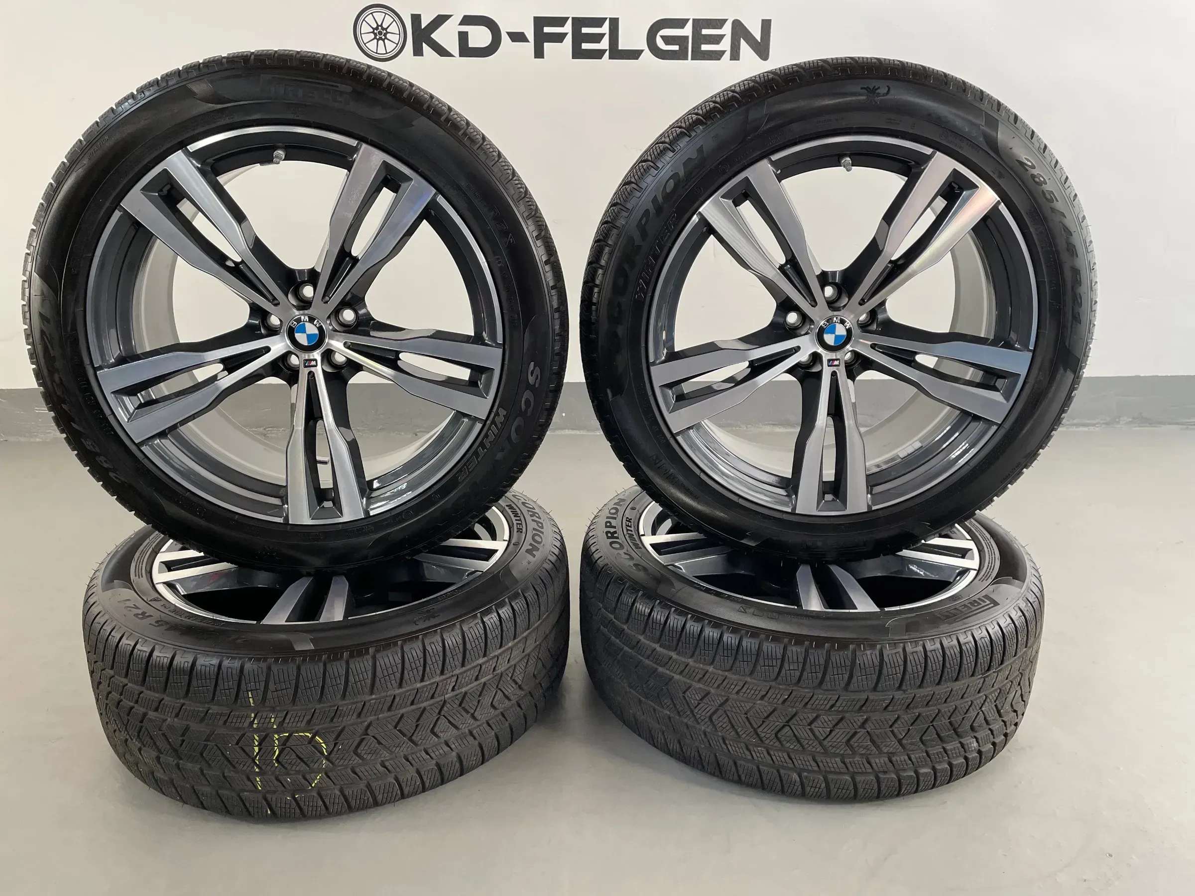 Original BMW Styling M754 X7 G07 21 Zoll Winterräder Alufelgen M Doppelspeiche - Bild 1