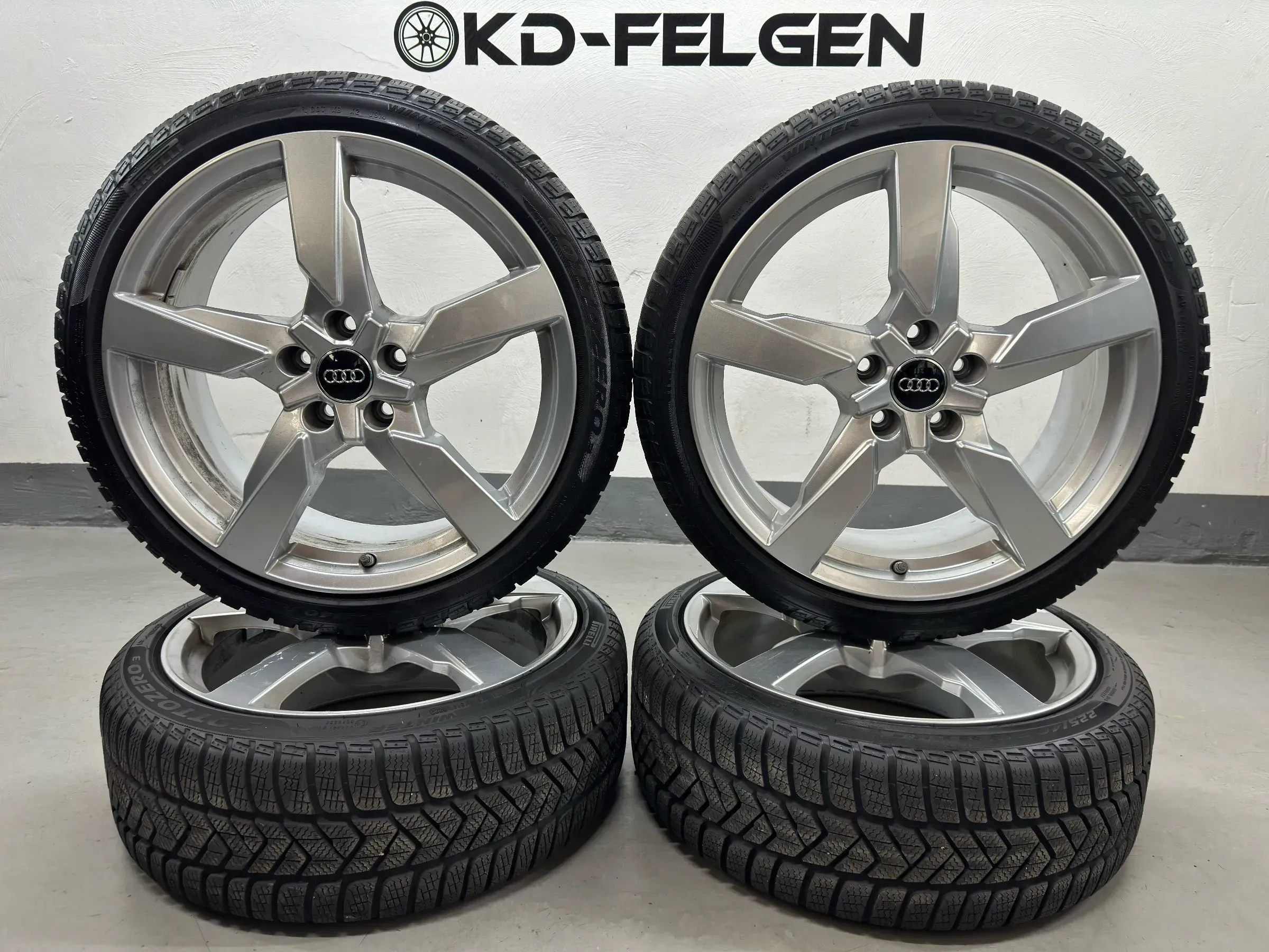 Original Audi TT TTS 8S 19 Zoll Winterräder Winterreifen S Line 8S0601025AG Alufelgen - Bild 1