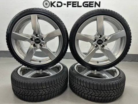 Background image for Original Audi TT TTS 8S 19 Zoll Winterräder Winterreifen S Line 8S0601025AG Alufelgen