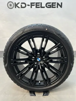 Original BMW M829 M2 G87 M3 G80 G81 M4 G82 G83 19 Zoll Winterräder 829M Alufelgen black - Bild 5