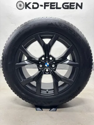 Original BMW X3 G45 18 Zoll Winterräder Styling Y-Speiche 921 Alufelgen 5A6F0F9 - Bild 2