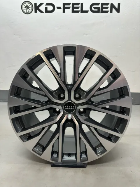 Background image for Original Audi A6 S6 e-tron GH 21 Zoll Felge GH5 85E601025N bicolor 9,5x21 neu