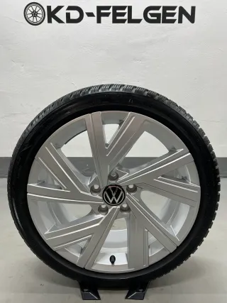 Original VW Golf 8 18 Zoll Bergamo Winterräder GTI GTD GTE VIII 5H0601025AE Felgen - Bild 3