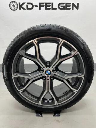Original BMW X5 G05 X6 G06 M741 21 Zoll Winterräder Alufelgen M Y-Speiche 741M - Bild 5