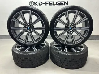 Original BMW 746 22 Zoll X5 G05 X6 G06 Winterräder Styling V-Speiche 746 Felgen - Bild 1