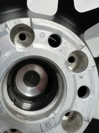 Original Mercedes A45 AMG 19 Zoll Winterräder A1774012500 Kreuzspeiche Alufelgen - Bild 6