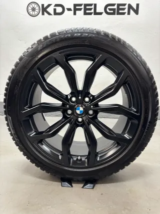 Original BMW X3 G01 X4 G02 20 Zoll Winterräder Styling Y-Speiche 695 Alufelgen - Bild 2