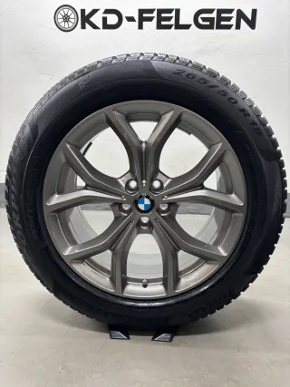 Original BMW X5 G05 X6 G06 Styling V-Speiche 734 19 Zoll Winterräder Alufelgen - Bild 2