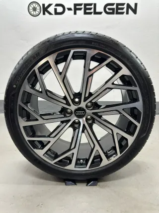 Original Audi A8 S8 4N 21 Zoll Sommerräder Sommerreifen 4N0601025AF Alufelgen - Bild 4