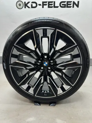 Original BMW X3 G45 7er i7 G70 M910i 21 Zoll Sommerräder Aerodynamik 910i Felgen - Bild 2