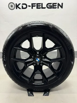 Original BMW 5er i5 G60 G61 942M 19 Zoll Winterräder M942 5A324F4 Alufelgen - Bild 2