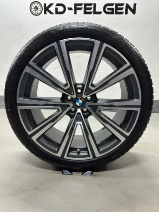 Original BMW 746 22 Zoll X5 G05 X6 G06 Winterräder Styling V-Speiche 746 Felgen - Bild 4