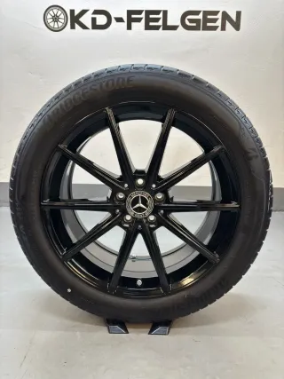 Original Mercedes EQE V295 19 Zoll Sommerräder A2954014000 schwarz Alufelgen - Bild 2