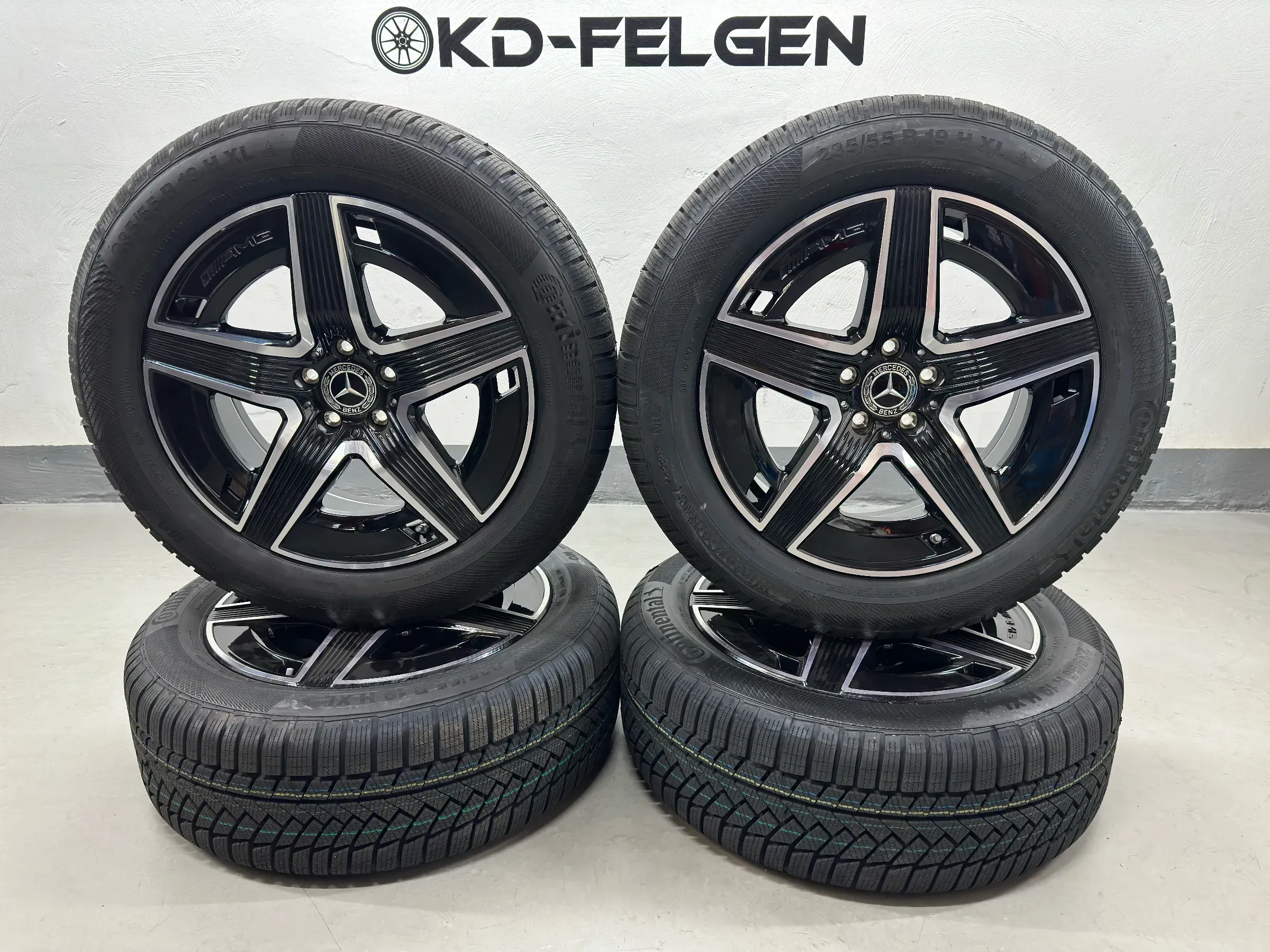 Original Mercedes GLC X254 C254 19 Zoll AMG Winterräder Alufelgen A2544010400 - Bild 1